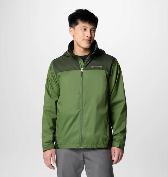 Chaqueta Impermeable Columbia Glennaker Lake Para Hombre - Ligera, Con Capucha, Ideal Para Senderismo Y Lluvia
