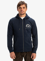 POLERA QUIKSILVER GRAPHIC MIX HOODIE ZIP