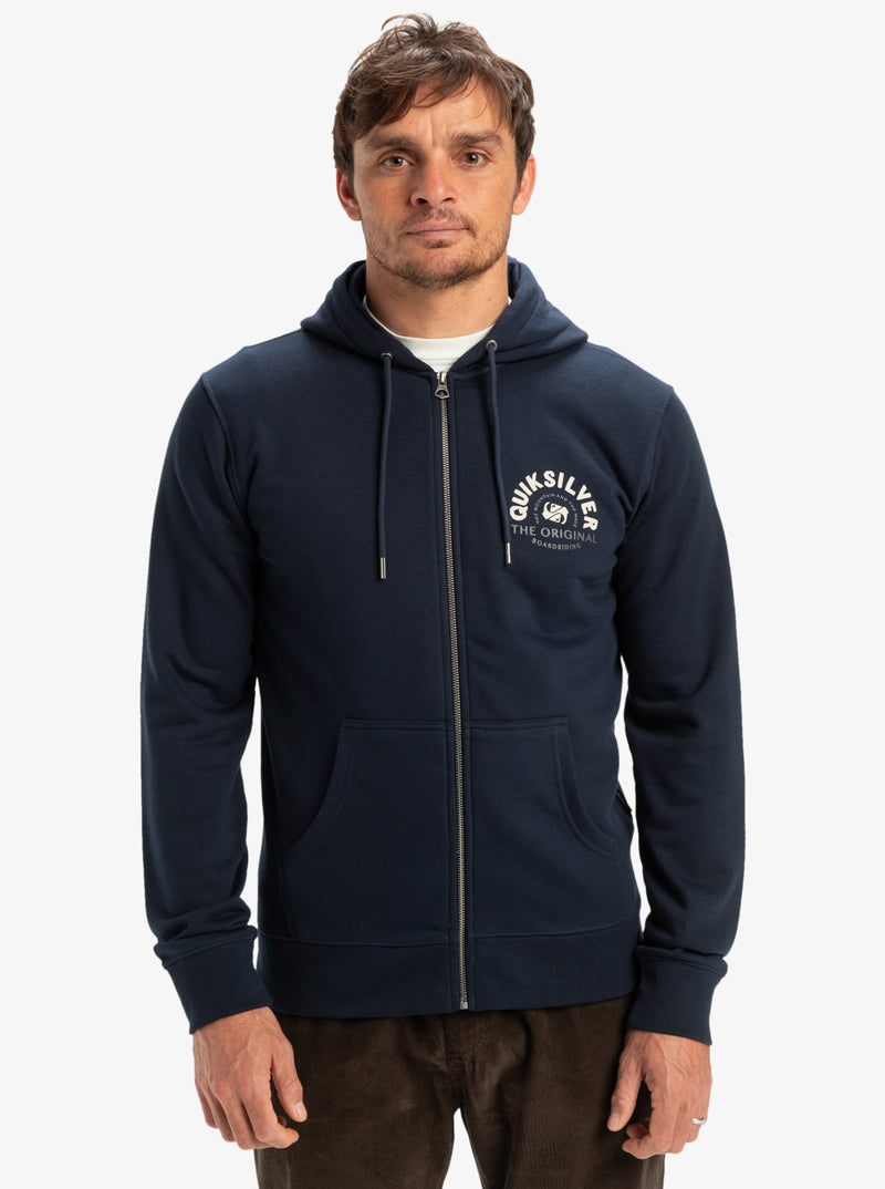 POLERA QUIKSILVER GRAPHIC MIX HOODIE ZIP