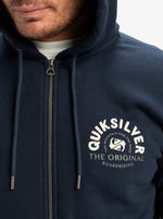 POLERA QUIKSILVER GRAPHIC MIX HOODIE ZIP