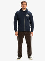 POLERA QUIKSILVER GRAPHIC MIX HOODIE ZIP