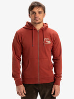 POLERA QUIKSILVER GRAPHIC MIX HOODIE ZIP