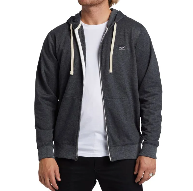 POLERA BILLABONG ALL DAY ZIP