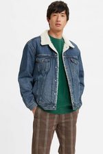 CASACA LEVIS SHERPA TRUCKER JACKET