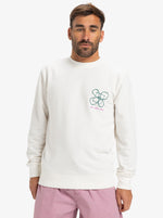 POLERA QUIKSILVER GRAPHIC MIX CREW
