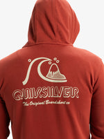 POLERA QUIKSILVER GRAPHIC MIX HOODIE ZIP