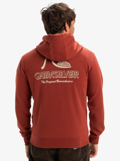 POLERA QUIKSILVER GRAPHIC MIX HOODIE ZIP
