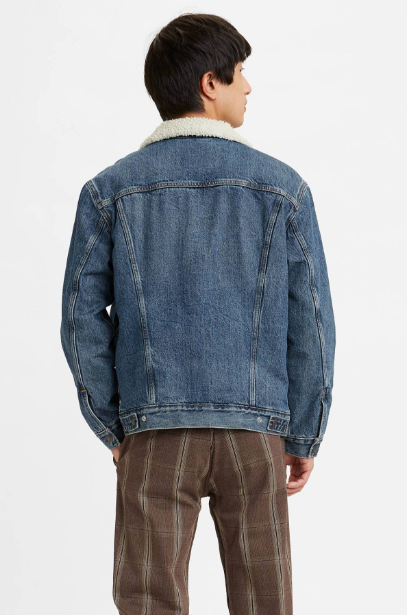 CASACA LEVIS SHERPA TRUCKER JACKET