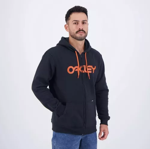 POLERA OAKLEY MOLETOM MA SC MOD MARK II F/Z HOODIE