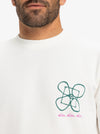 POLERA QUIKSILVER GRAPHIC MIX CREW