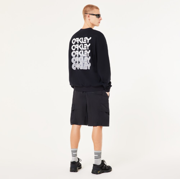 POLERA OAKLEY B1B REPEATED CREWNECK SWEATSHIRT