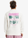 POLERA QUIKSILVER GRAPHIC MIX CREW