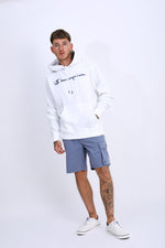 POLERA CHAMPION POWERBLEND GRAPHIC HOODIE