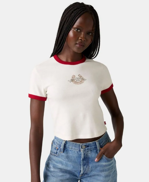 POLO LEVIS GRAPHIC MINI RINGER TEE – xtreme people store
