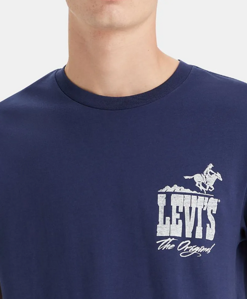 POLO LEVIS GRAPHIC CREWNECK TEE