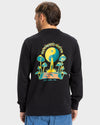 POLERA QUIKSILVER GRAPHIC MIX CREW
