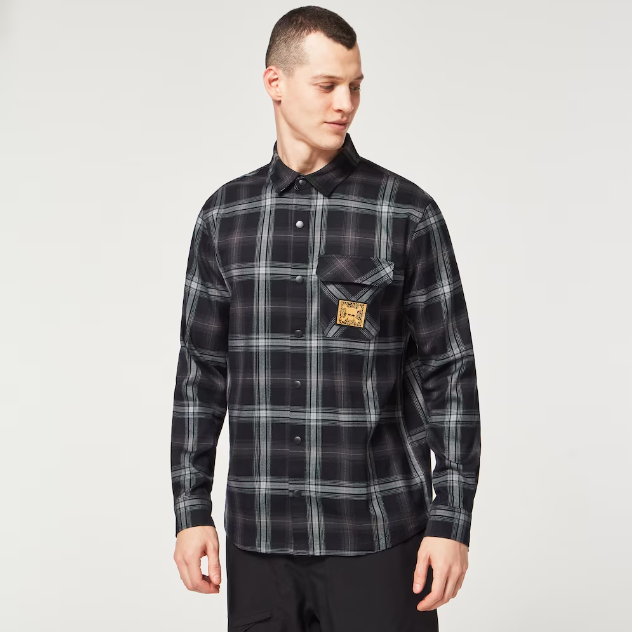 CAMISA OAKLEY TC SKULL FLANNEL SHIRT